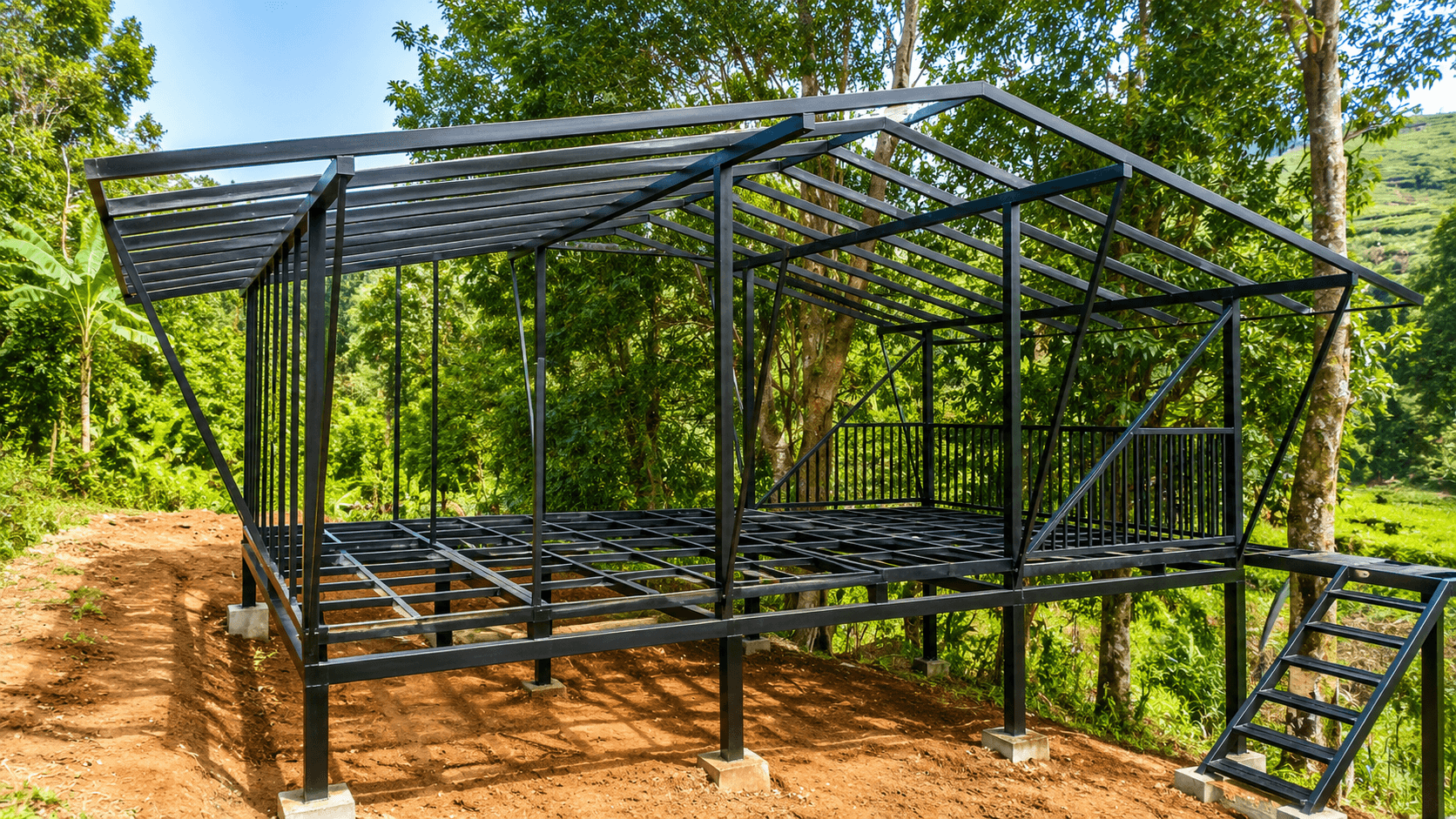 ZPODZ modular steel framework