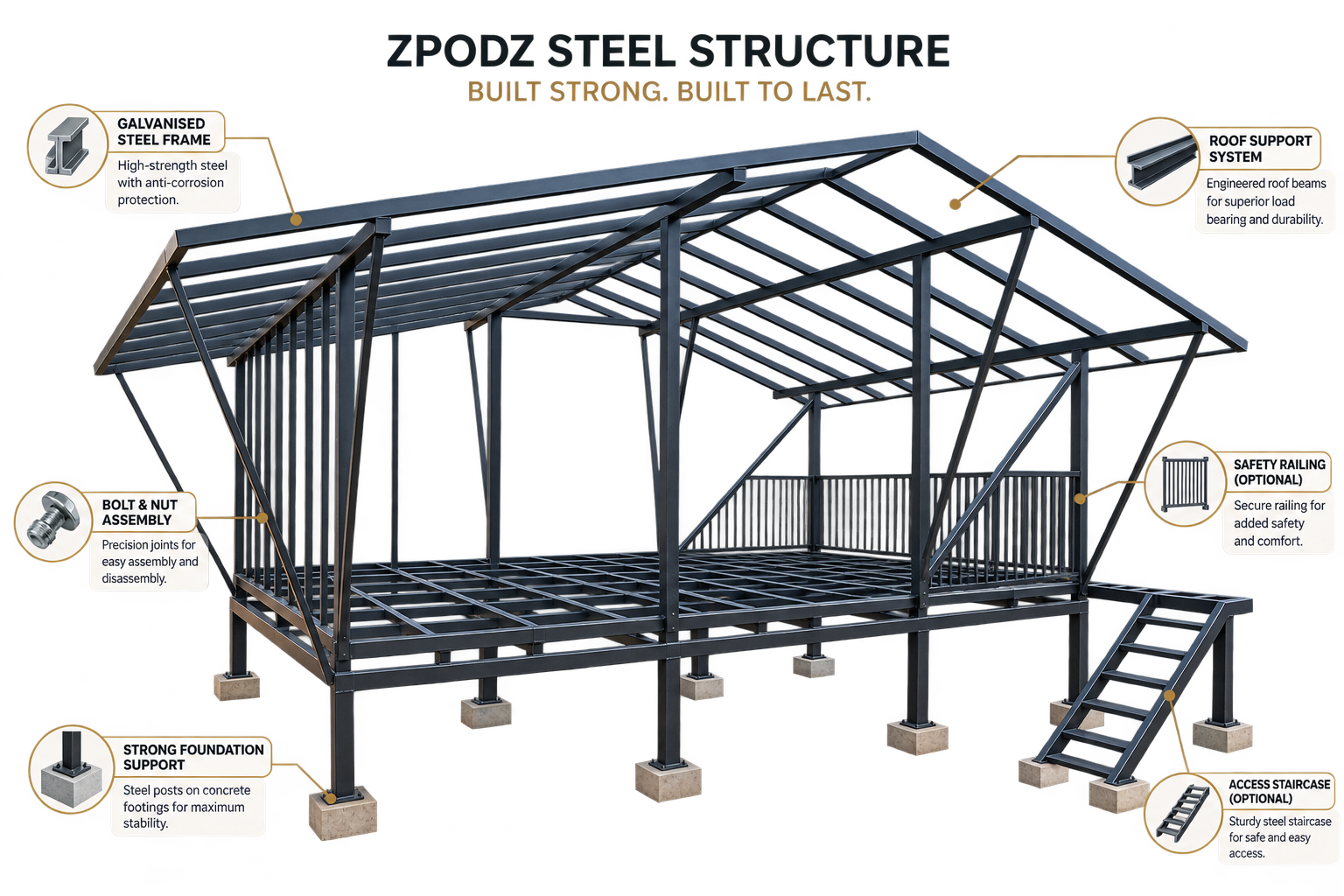 ZPODZ Steel Structure