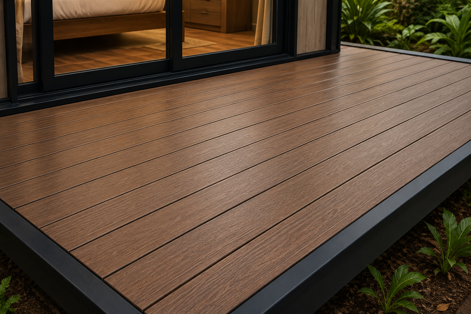 WPC Patio Flooring